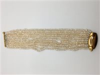 Bracciale Soma Gioielli Donna Bracciale Perle in Oro Perla VAR BR OG/PERLE 11FILI - VAR BR OG/PERLE 11FILI